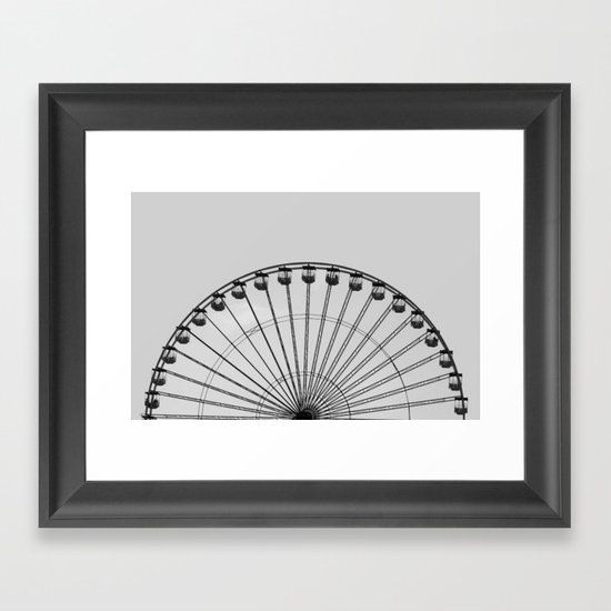 Wheel (h) Framed Art Print
