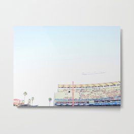 Dodger Stadium Magic Hour Metal Print