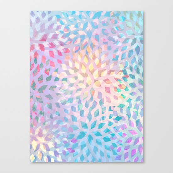 Summer Pattern #2 - color variation Canvas Print