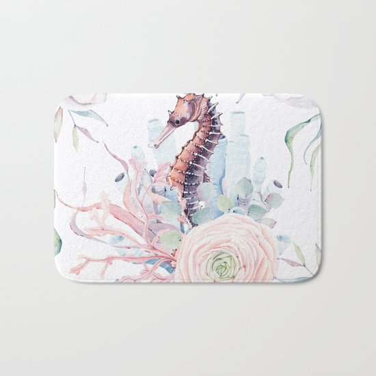 under the sea Bath Mat