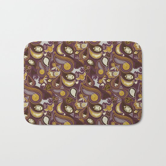 Potter Paisley Bath Mat