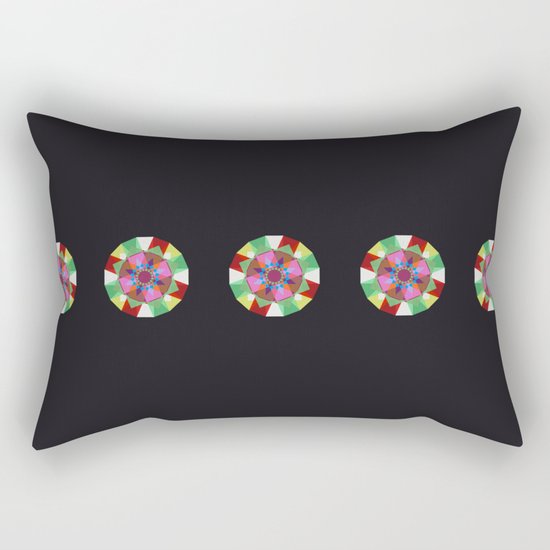 Mandaliscope 3 Rectangular Pillow