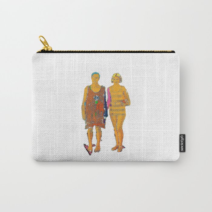 Boy and Girl from Mumu (Orange) Carry-All Pouch