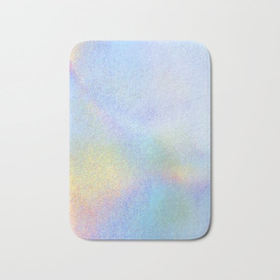 Holographic Iridescence Bath Mat