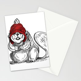 Canada 150 – Tuque Beaver Stationery Cards