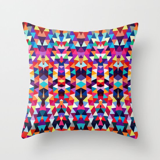 Mix #321 Throw Pillow by Ornaart Society6