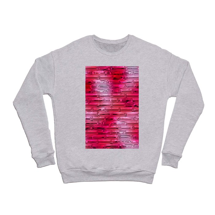 Metal Pink Bricks Crewneck Sweatshirt