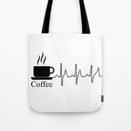 Cardiac Coffee Tote Bag