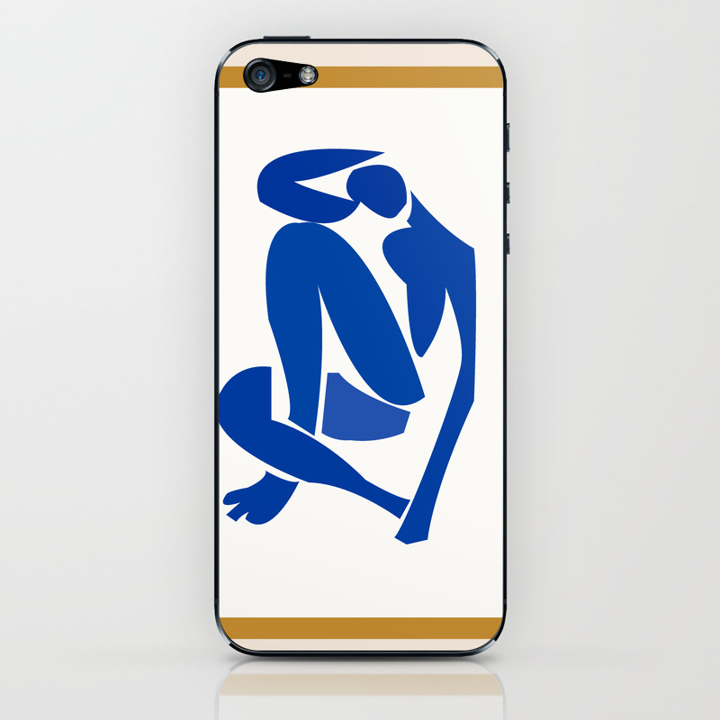 Interior With Matisse Iphone Skin By Wasistkunst