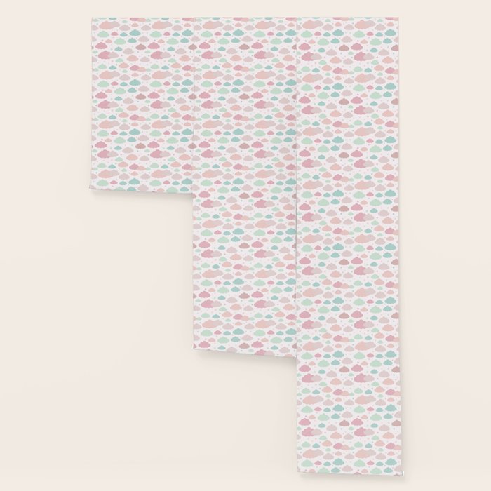 Pastel Clouds Wallpaper By Newburydesigns Society6