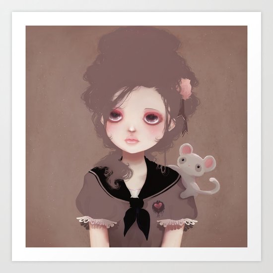 Emma (2011 version) Art Print