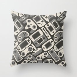 18x18 Multicolor The Funny Gaming Art Store Education is Important Importanter Gaming Nerd Throw Pillow