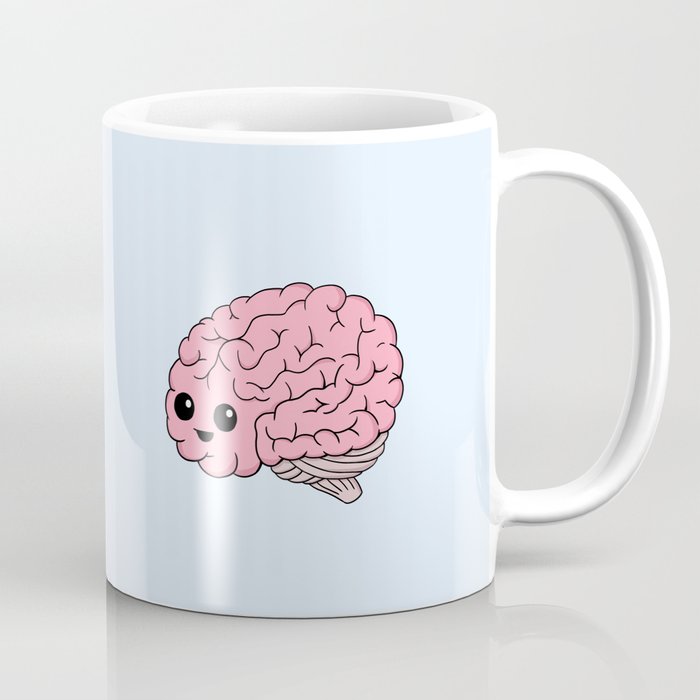 Cute Happy Brain Coffee Mug