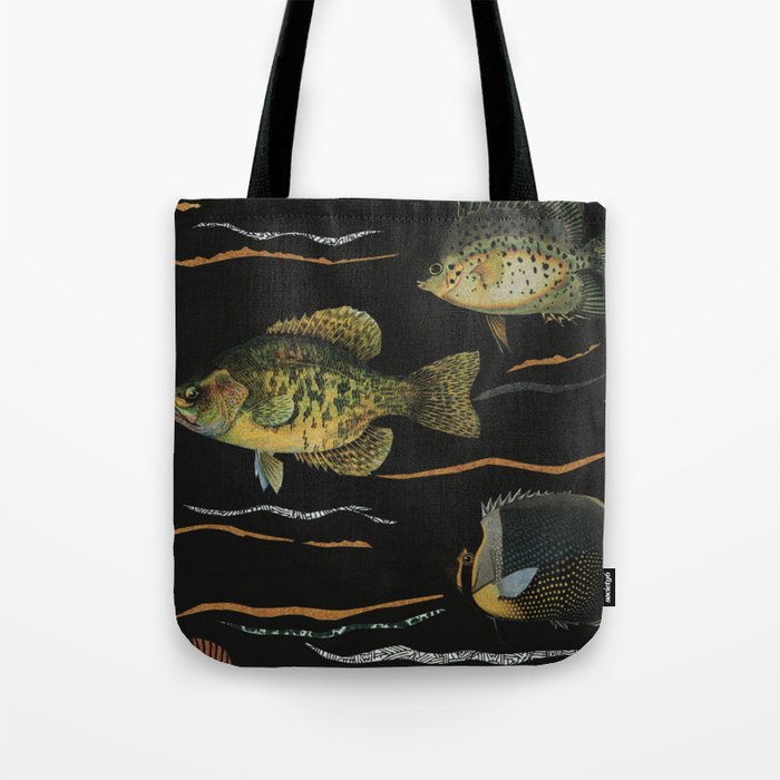 Vintage Fish Headed in One Direction Tote Bag