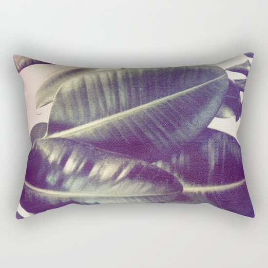 Ficus Elastica #2 Rectangular Pillow