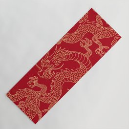 Chinese New Year Yoga Mat