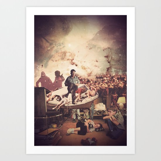'Television' Art Print