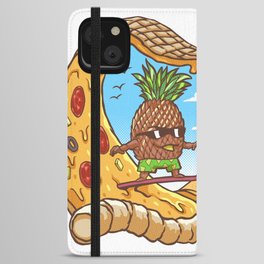 Hawaiian Pizza iPhone Wallet Case