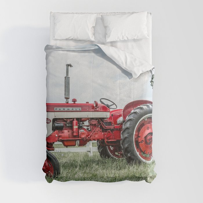 Tractor comforter top