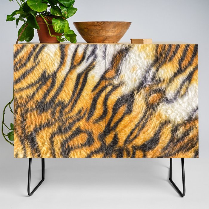 Tiger fur pattern Credenza