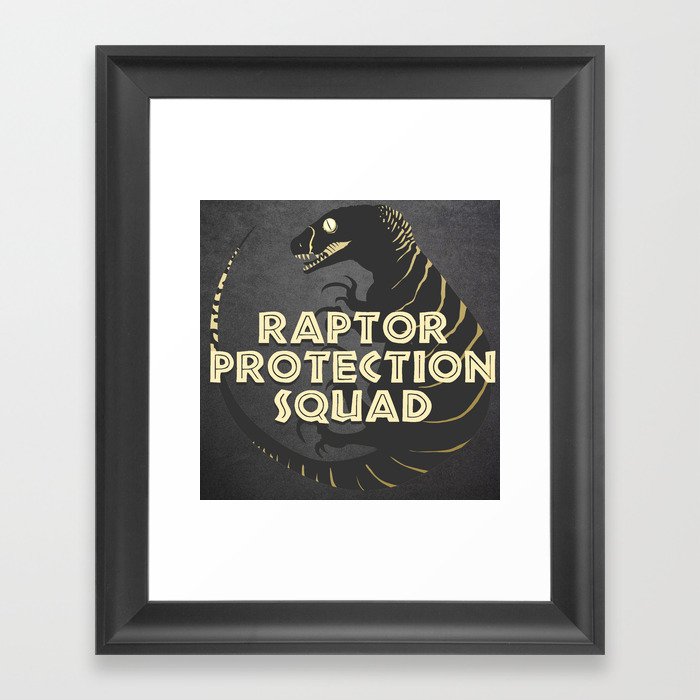 RPS (Raptor Protection Squad) - ECHO Framed Art Print