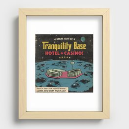 Tranquility Base Recessed Framed Print