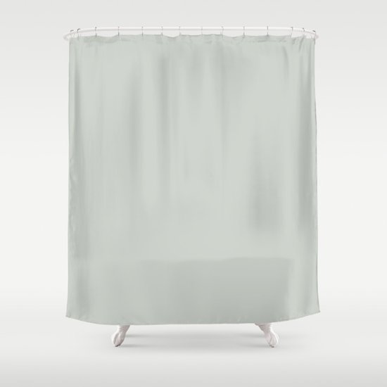 Gray Sea Salt Shower Curtain