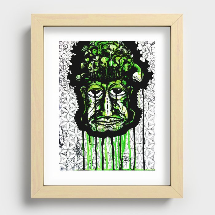 The Transformation of Death Recessed Framed Print