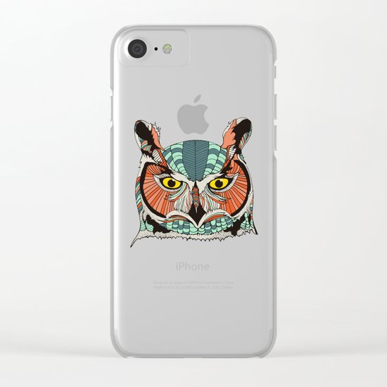 OWLBERT Clear iPhone Case
