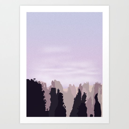 Colorful Nature Art Print
