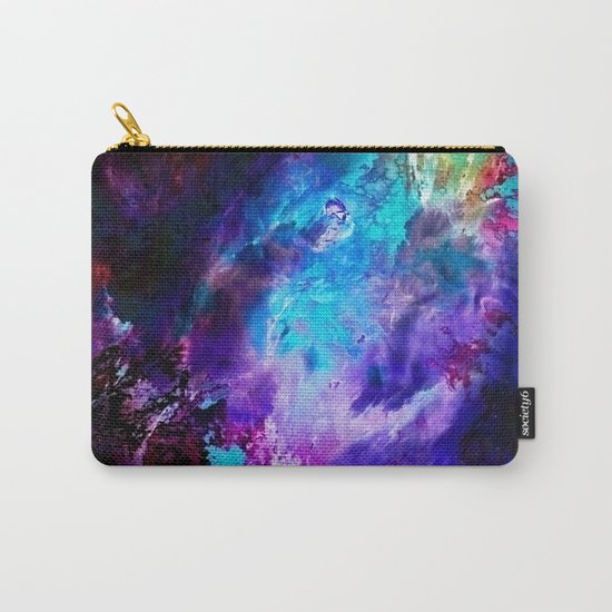 Space Flowers Carry-All Pouch