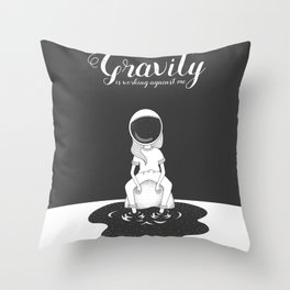 Gravity Throw Pillow