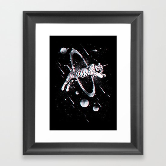 space circus Framed Art Print