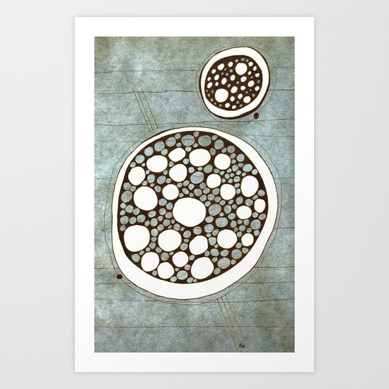 Satellites Art Print