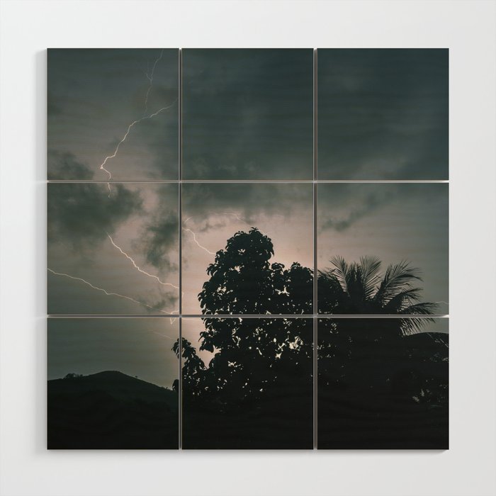 Thunderstorm ll  Wood Wall Art