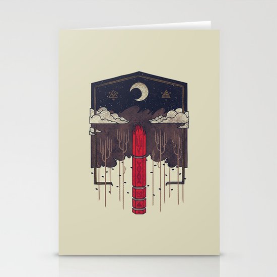 The Lost Obelisk Stationery Cards