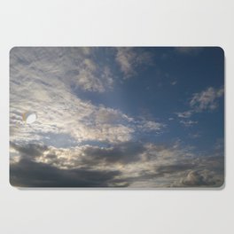 Cloudy Blue Sky Cutting Board