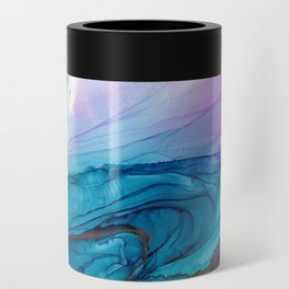 Alcohol Ink Geode Can Cooler