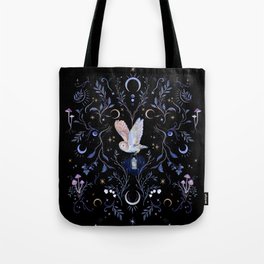 Moonlight Owl Tote Bag