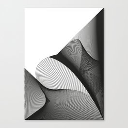 Analog Zine : Wave Canvas Print