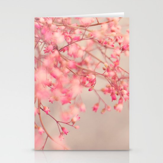 Coral Bells Stationery Cards