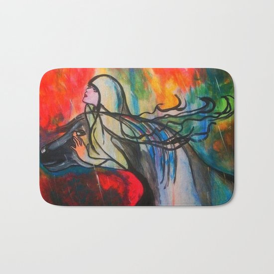 Chasing The Rain Bath Mat