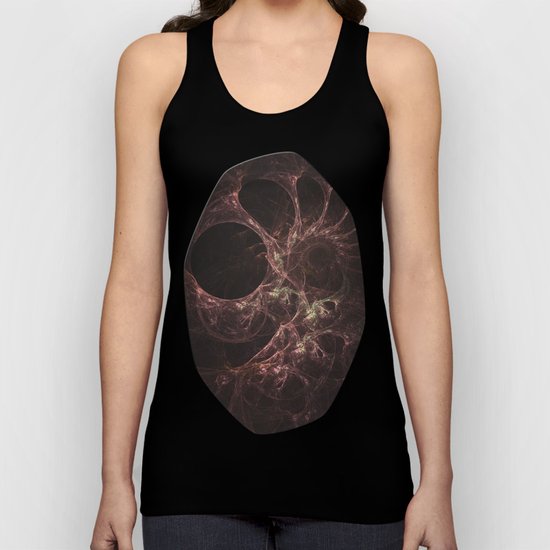 Bones Fractal Unisex Tank Top