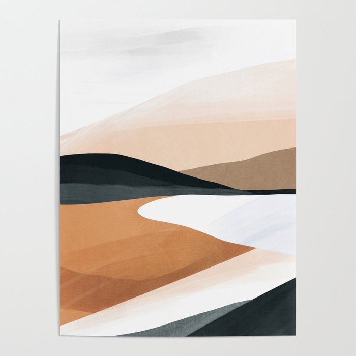 Abstract Art Landscape 15 Poster