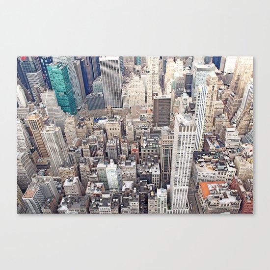 New York City color Canvas Print