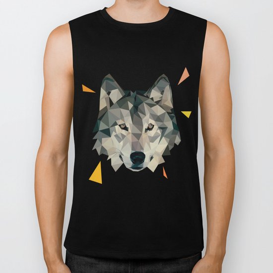 wolf Biker Tank