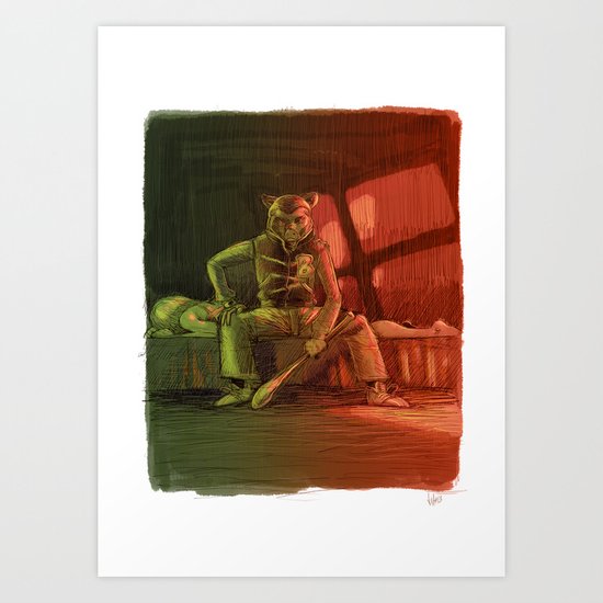 Hotline Baby Art Print