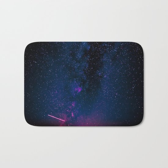 Electric Desert Starry Night Bath Mat