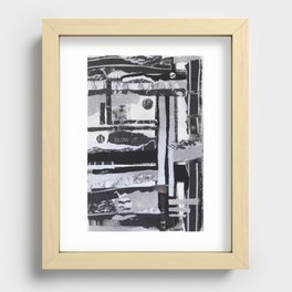 Blow-it Recessed Framed Print