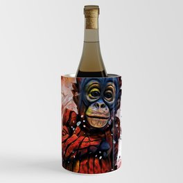 Orangutan Art Wine Chiller